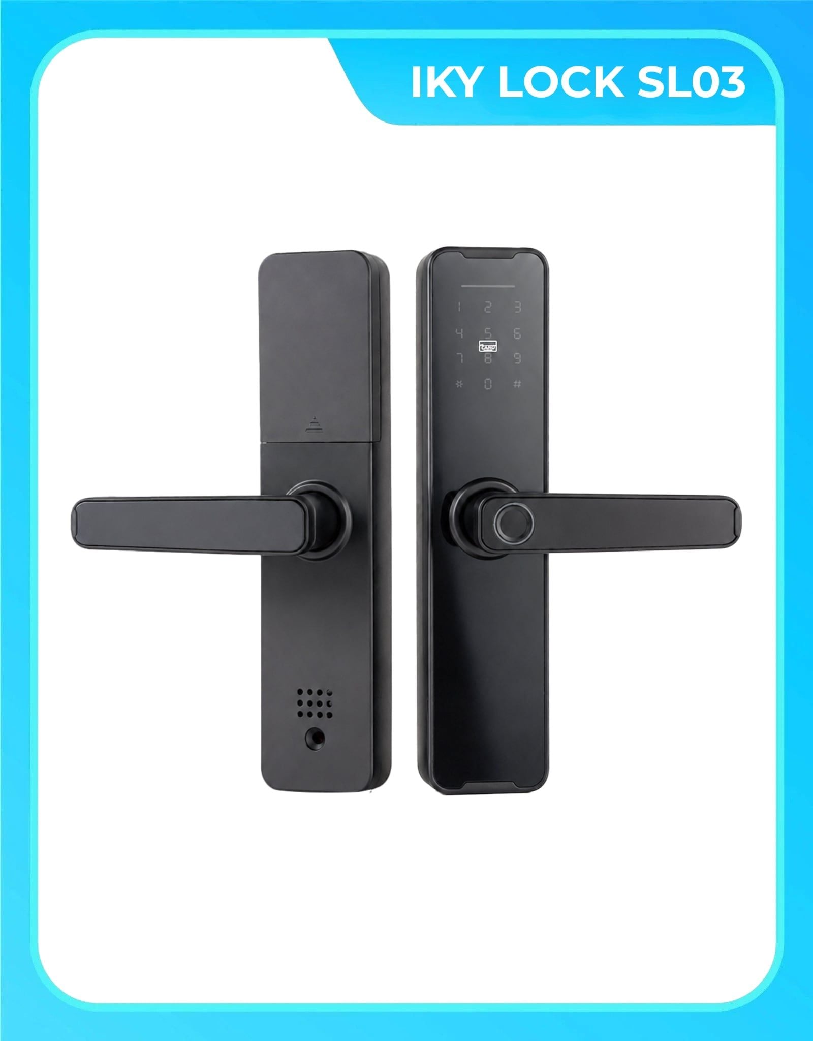  IKY LOCK SL03 - Khoá Cửa Thông Minh Cao Cấp 