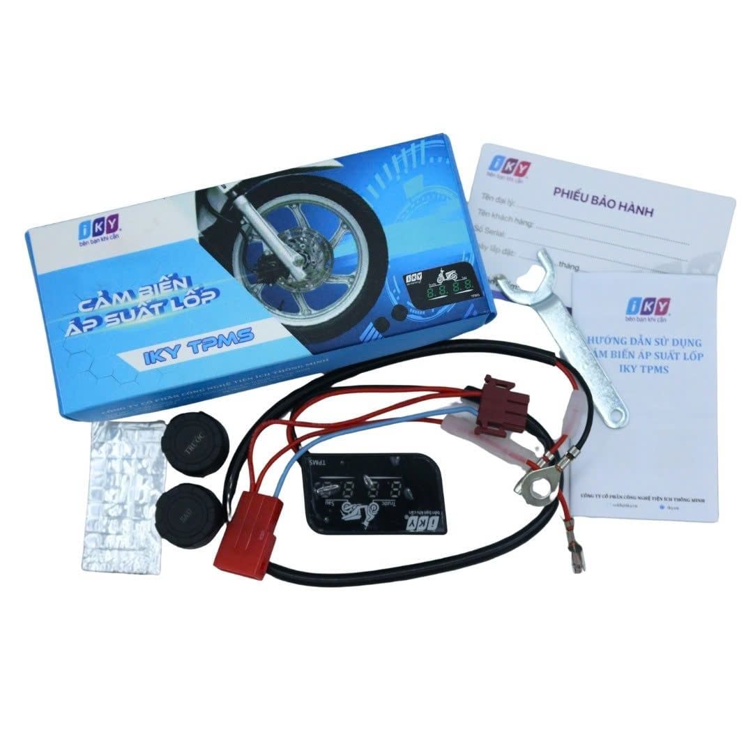  ÁP SUẤT LỐP XE MÁY - IKY TPMS 