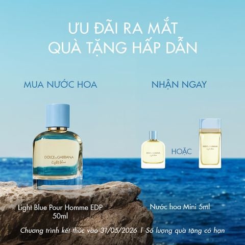 Nước hoa nam Dolce&Gabbana Light Blue Pour Homme Eau de Parfum 50ml