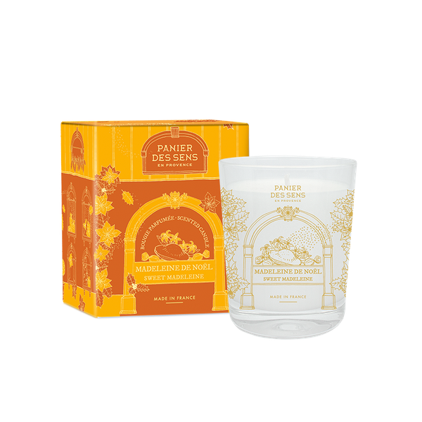 Nến Thơm Panier Des Sens Hương Sweet Madeleine 180g - Phiên Bản Giáng Sinh