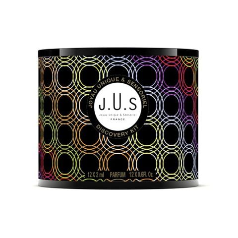 Bộ trải nghiệm nước hoa unisex J.U.S Joyau Unique & Sensoriel Discovery Kit (12x2ml)