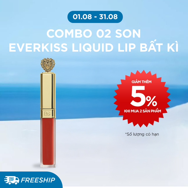 Son Môi Dolce&Gabbana 5ml Everkiss Liquid Lip [HSD Dưới 12 Tháng]