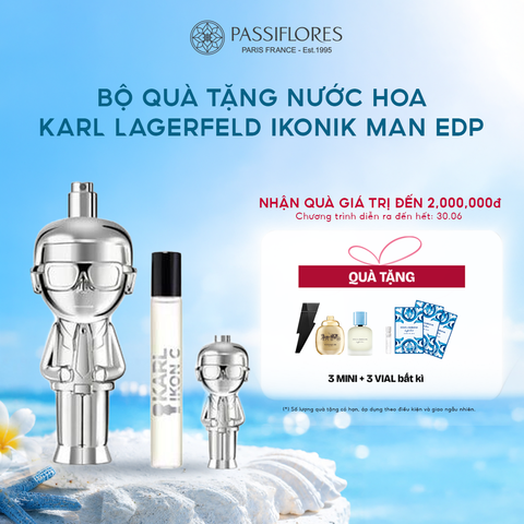 Bộ quà tặng Nước hoa Karl Lagerfeld Ikonik Man EDP YQ_GS 100ml+7.5ml+4.5ml