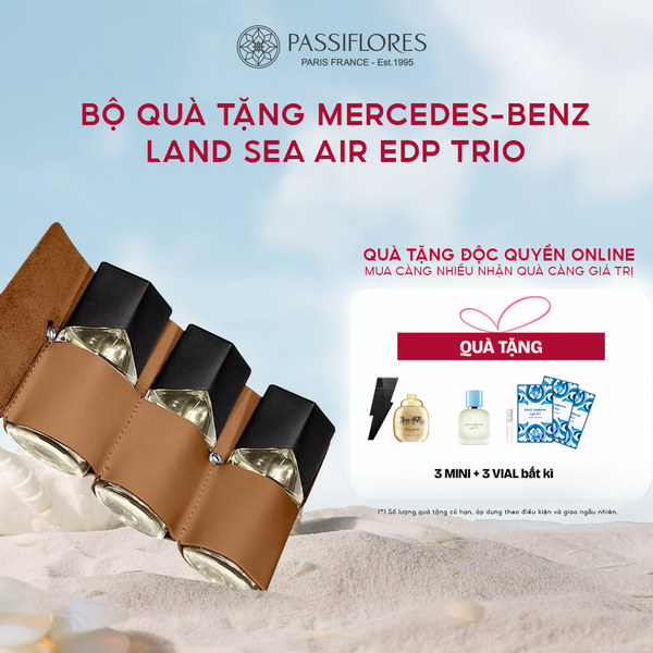 Bộ quà tặng nước hoa nam Mercedes-Benz Land Sea Air EDP Trio 3x30ml