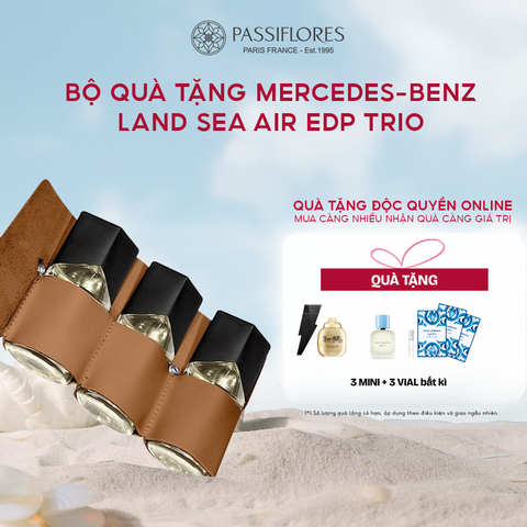 Bộ quà tặng nước hoa nam Mercedes-Benz Land Sea Air EDP Trio 3x30ml