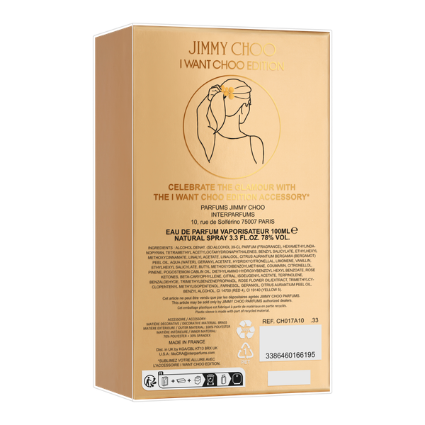 Nước hoa nữ Jimmy Choo I Want Choo Collector Edition EDP 100ml