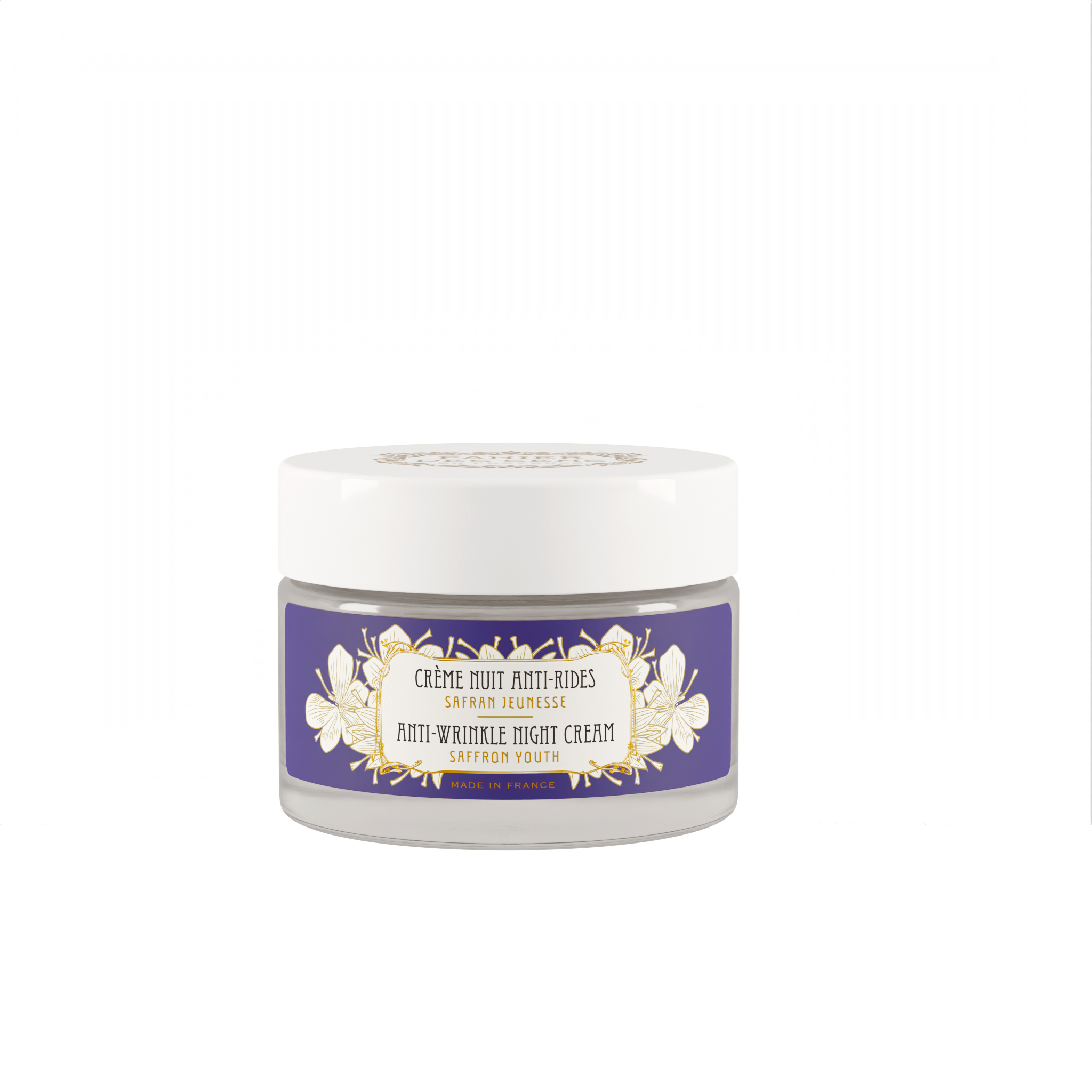 Kem Dưỡng Ban Đêm Panier Des Sens Ngăn Ngừa Nếp Nhăn Chiết Xuất Hoa Nghệ Tây 50ml Saffron Youth [HSD 31/07/2026]