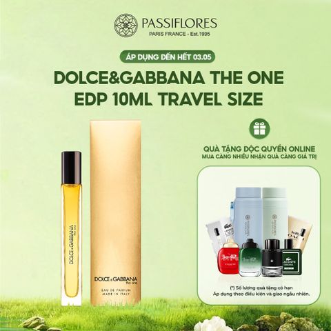 Bộ quà tặng Nước hoa nữ Dolce&Gabbana The One EDP 10ml Travel Size