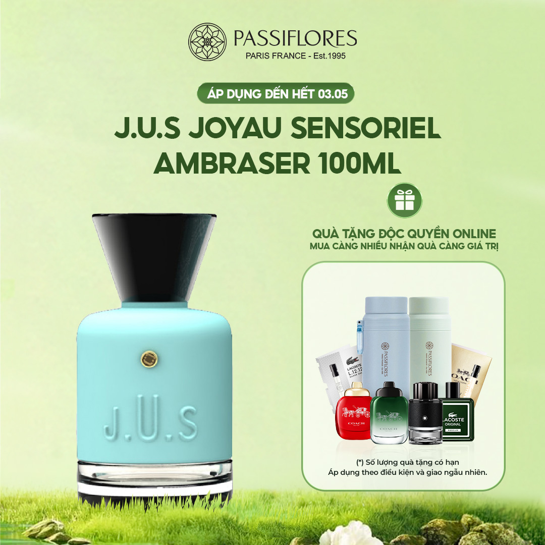 Nước hoa unisex J.U.S Joyau Sensoriel Ambraser 100ml