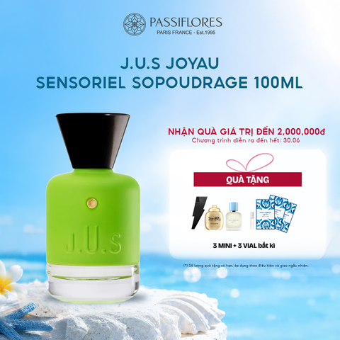 Nước hoa unisex J.U.S Joyau Sensoriel Sopoudrage 100ml