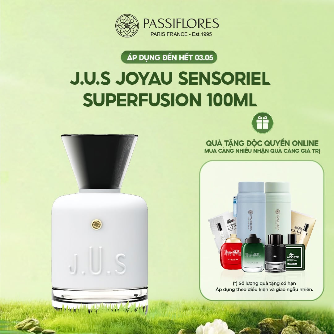 Nước hoa unisex J.U.S Joyau Sensoriel Superfusion 100ml