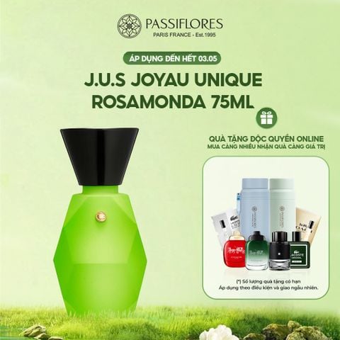 Nước hoa unisex J.U.S Joyau Unique Rosamonda 75ml