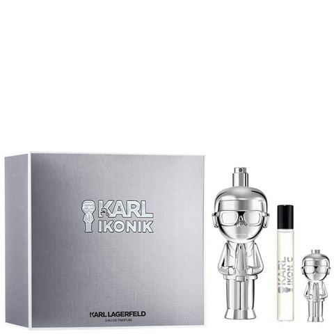 Bộ quà tặng Nước hoa Karl Lagerfeld Ikonik Man EDP YQ_GS 100ml+7.5ml+4.5ml