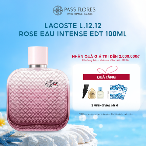 Nước hoa nữ Lacoste L.12.12 Rose Eau Intense EDT 100ml