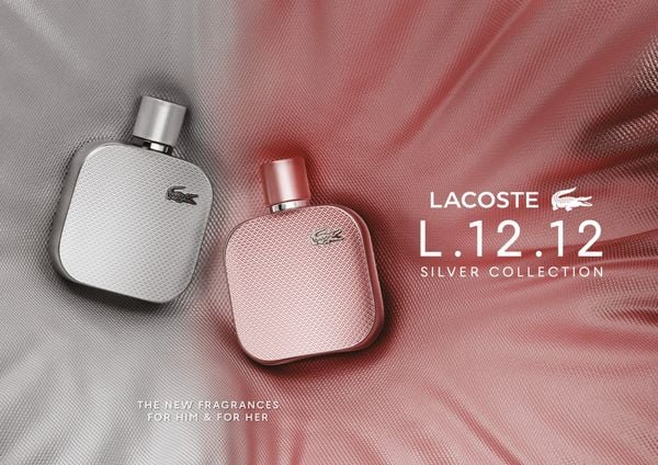 Nước hoa nữ Lacoste L.12.12 Silver Rose EDP 50ml
