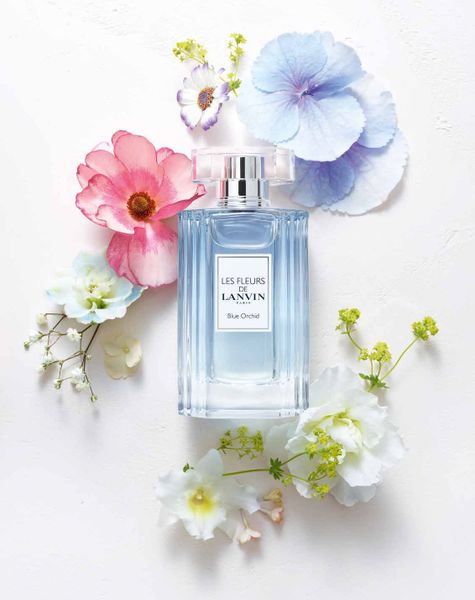 Bộ nước hoa Lanvin Les Fleurs Blue Orchid YN_Giftset EDT 50ml + 7.5ml