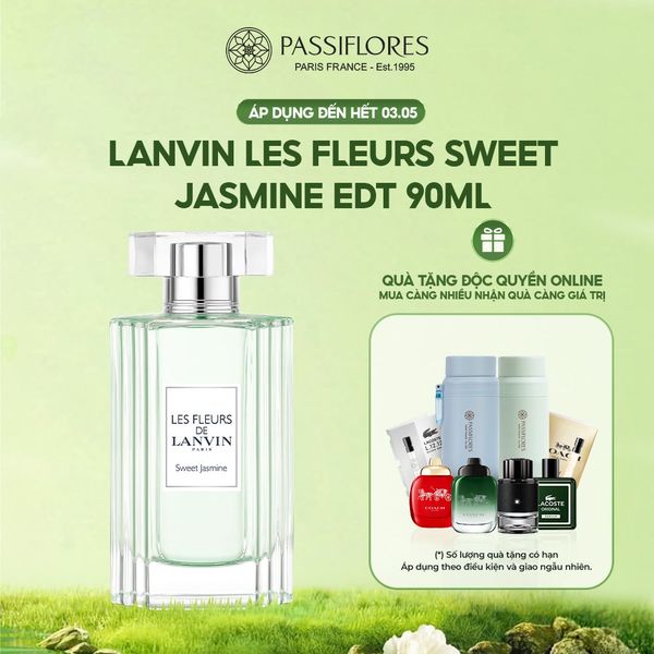 Nước hoa nữ Lanvin Les Fleurs Sweet Jasmine EDT 90ml