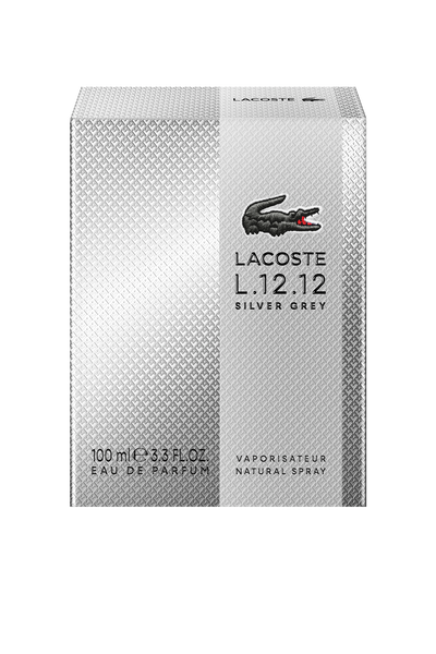 Nước hoa nam Lacoste L.12.12 Silver Grey EDP 100ml