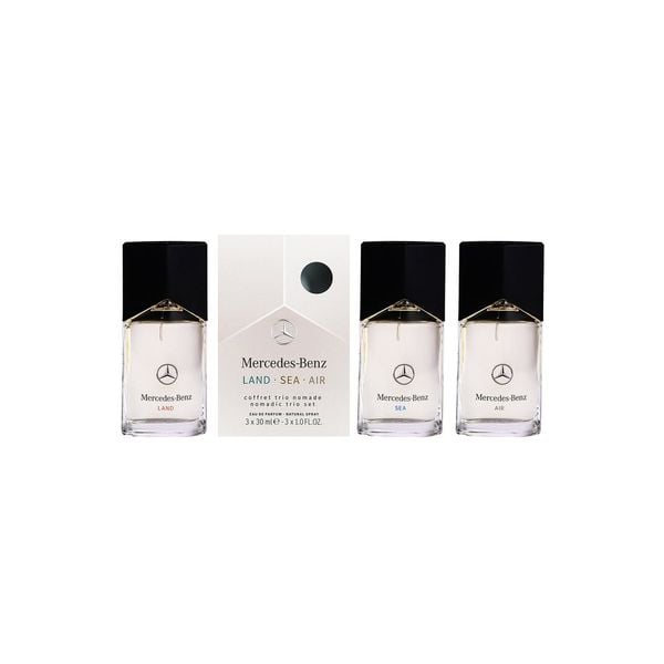 Bộ quà tặng nước hoa nam Mercedes-Benz Land Sea Air EDP Trio 3x30ml