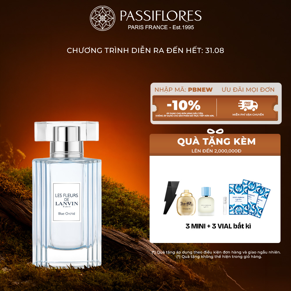 Nước hoa nữ Lanvin Les Fleurs Blue Orchid EDT 50ml