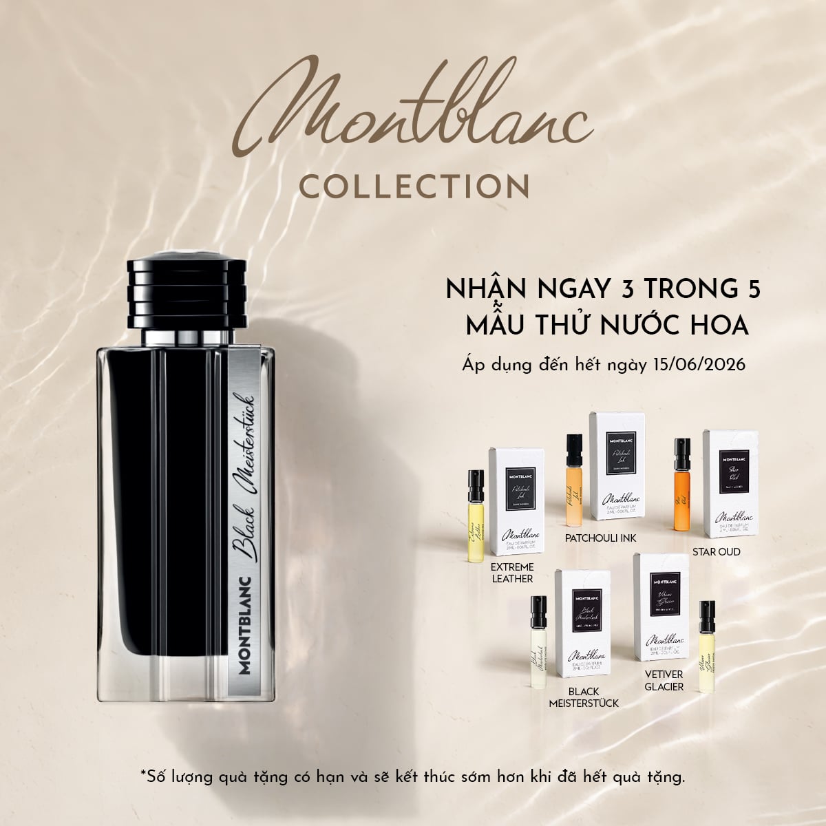 Nước hoa unisex Montblanc Black Meisterstück Absolute Incense EDP 125ml