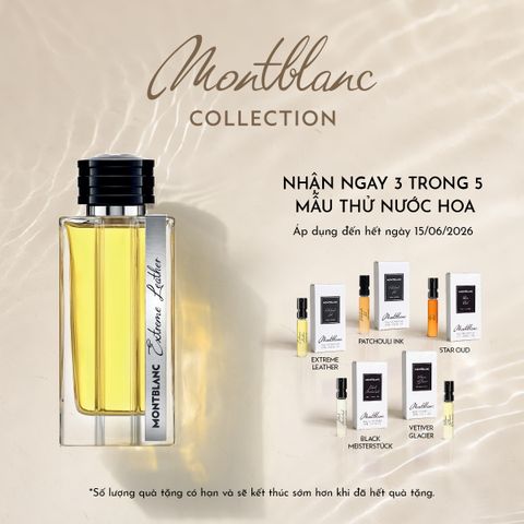 Nước hoa unisex Montblanc Extreme Leather Smoked Iris EDP 125ml
