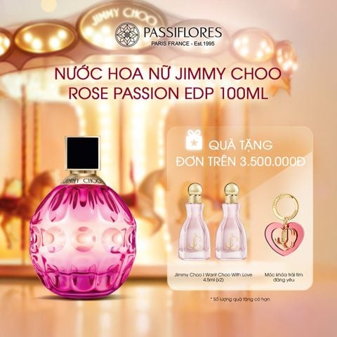 Nước hoa nữ Jimmy Choo Rose Passion EDP 100ml