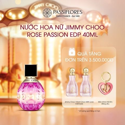 Nước hoa nữ Jimmy Choo Rose Passion EDP 40ml