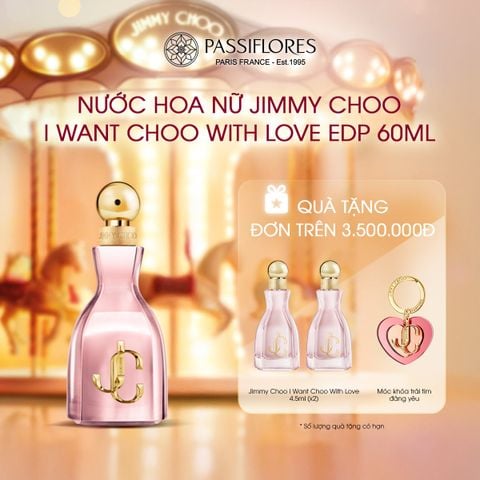 Nước hoa nữ Jimmy Choo I Want Choo With Love EDP 60ml