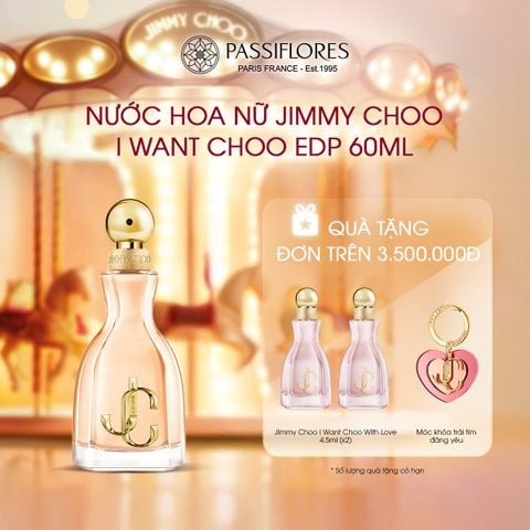Nước hoa nữ Jimmy Choo I Want Choo EDP 60ml