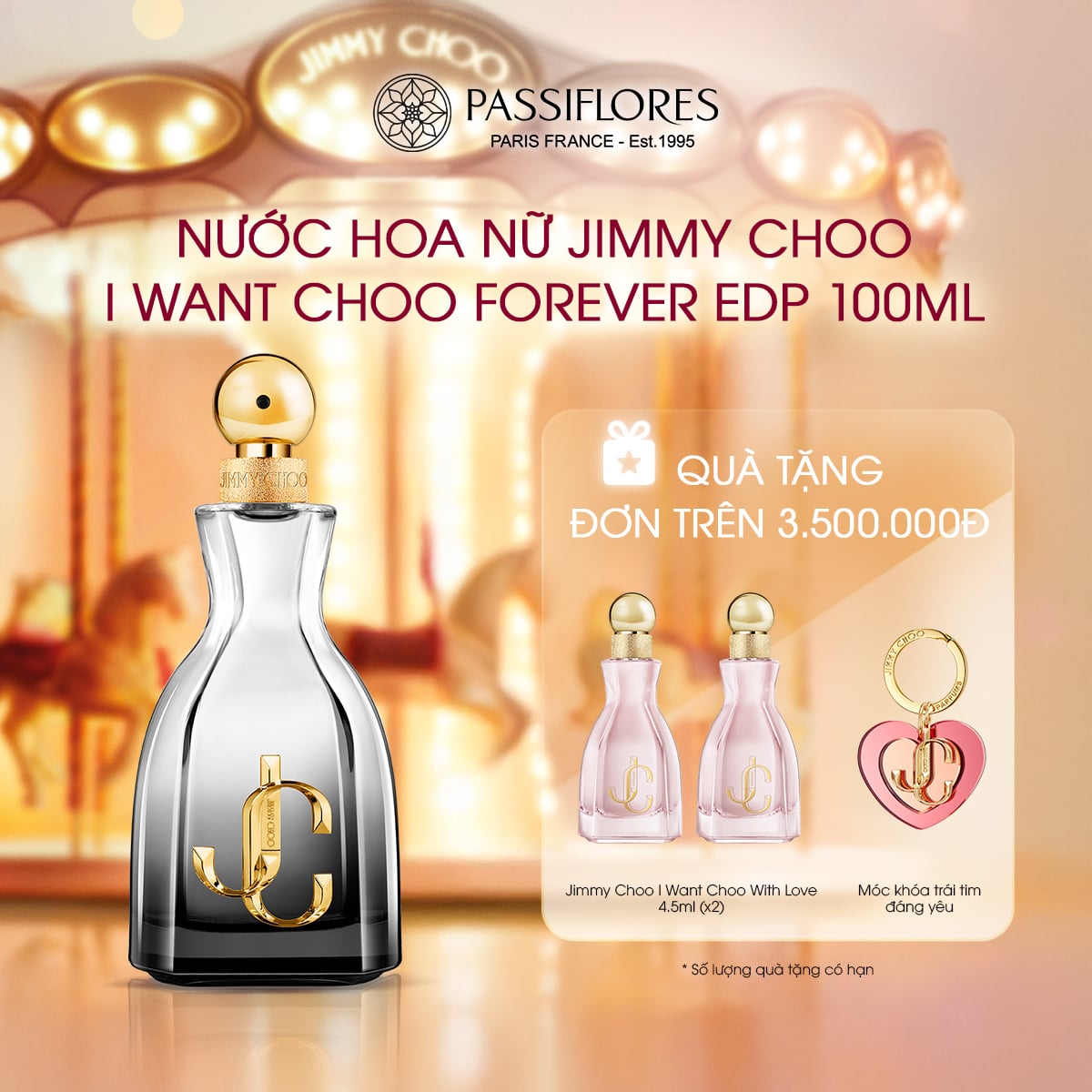 Nước hoa nữ Jimmy Choo I Want Choo Forever EDP 100ml