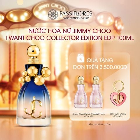 Nước hoa nữ Jimmy Choo I Want Choo Collector Edition EDP 100ml