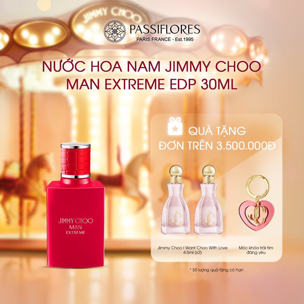 Nước Hoa Nam Jimmy Choo Man Extreme EDP 30ml
