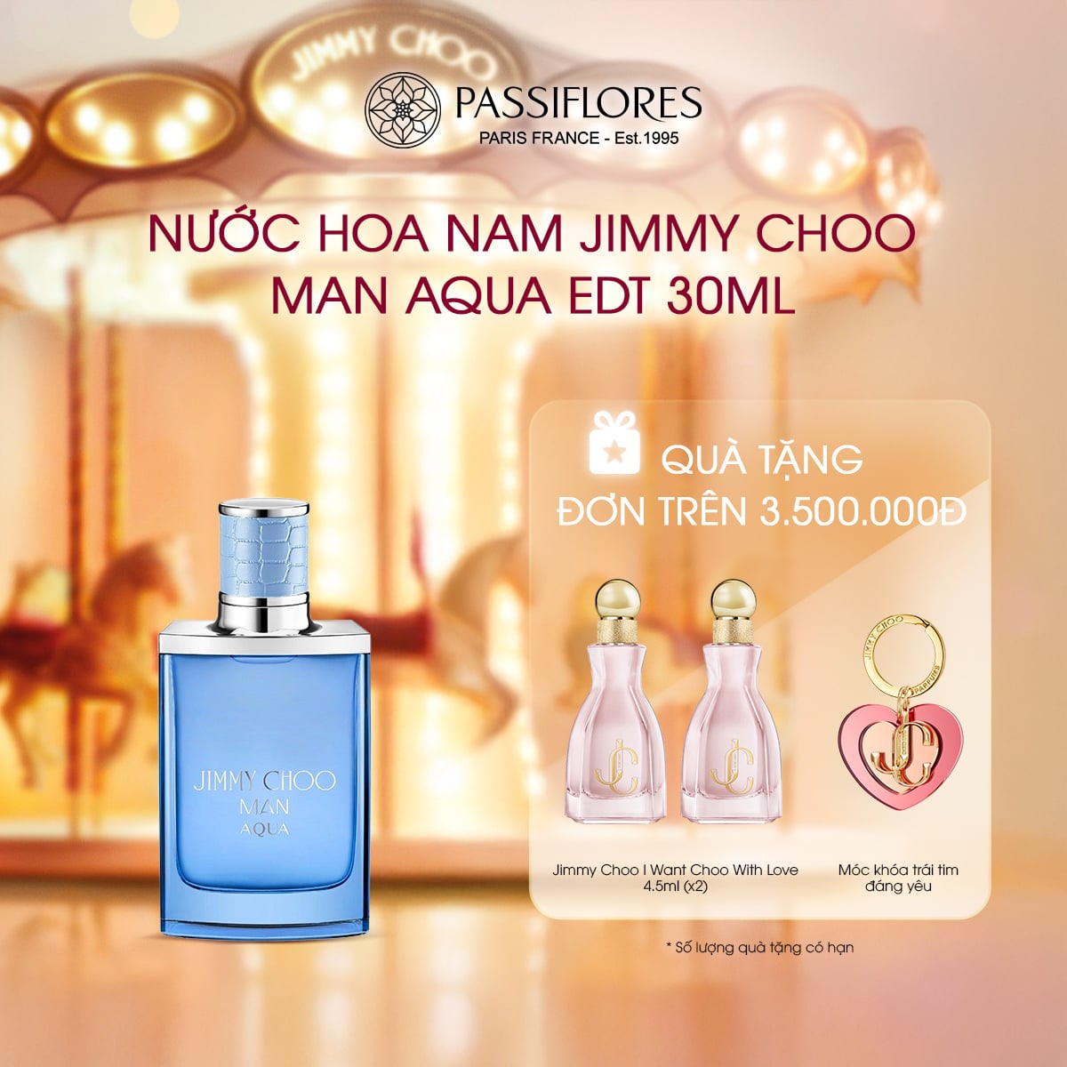 Nước Hoa Nam Jimmy Choo Man Aqua EDT 30ml