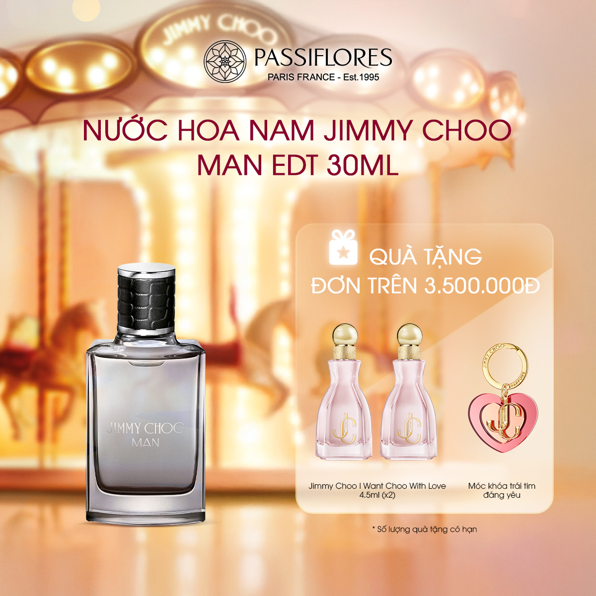 Nước hoa nam Jimmy Choo Man EDT 30ml