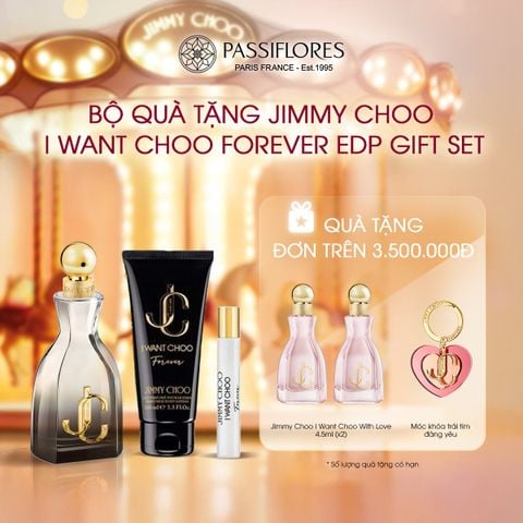 Bộ quà tặng Nước hoa Jimmy Choo I Want Choo Forever EDP Gift Set