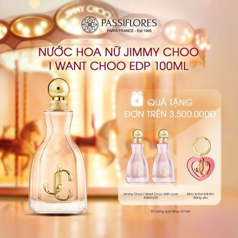 Nước hoa nữ Jimmy Choo I Want Choo EDP 100ml