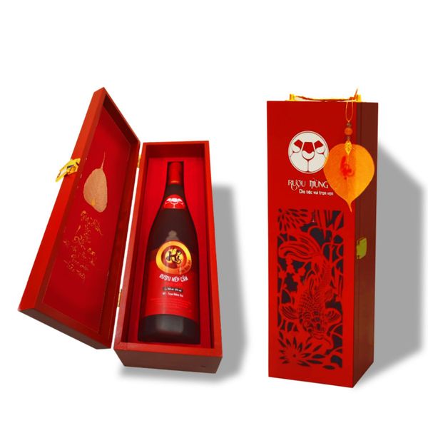 Hộp quà Rượu HỶ – Thịnh Vượng