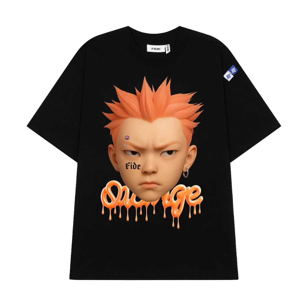 Áo thun FIDE Rapper phông unisex form rộng local brand nam nữ cổ tròn oversize - AT199