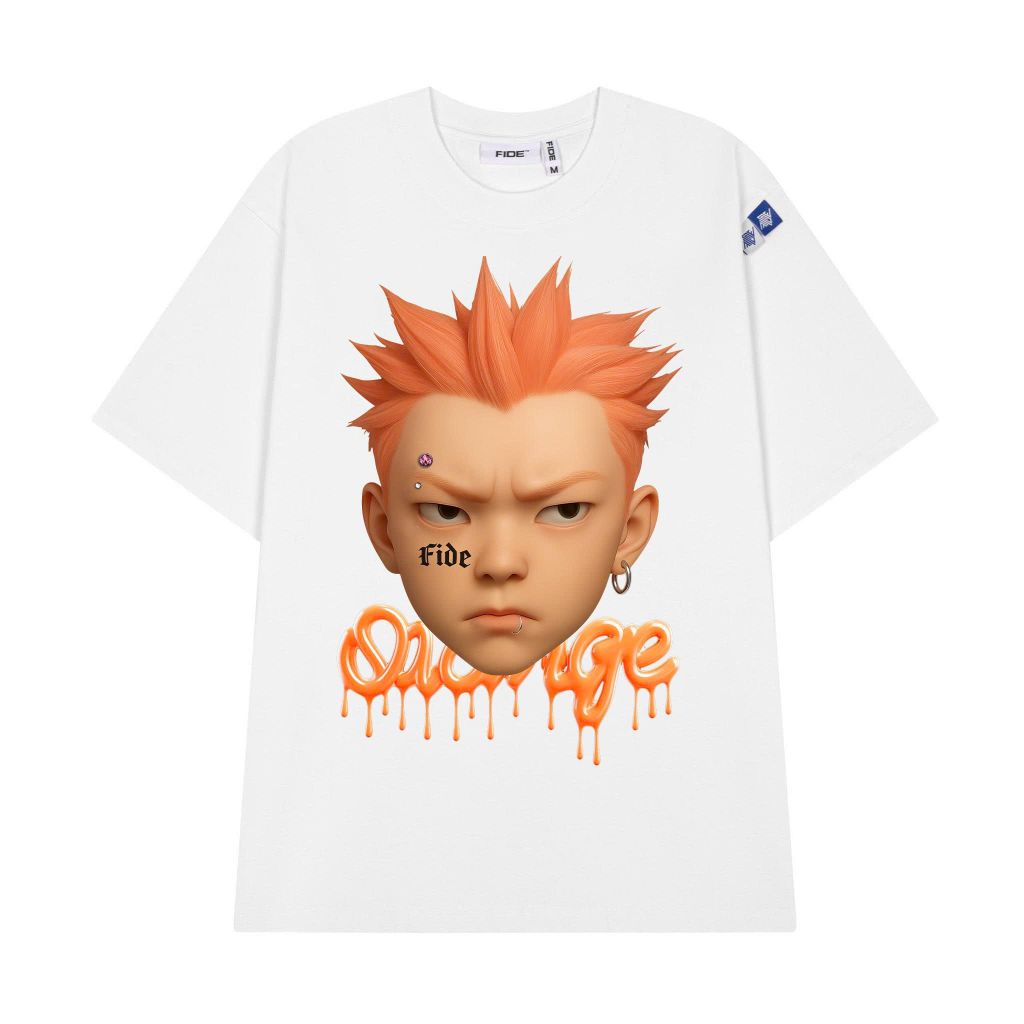 Áo thun FIDE Rapper phông unisex form rộng local brand nam nữ cổ tròn oversize - AT199