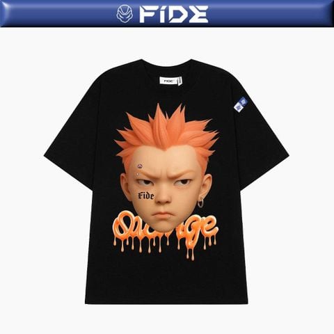 Áo thun FIDE Rapper phông unisex form rộng local brand nam nữ cổ tròn oversize - AT199