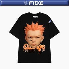 Áo thun FIDE Rapper phông unisex form rộng local brand nam nữ cổ tròn oversize - AT199