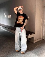 Áo thun FIDE Rapper phông unisex form rộng local brand nam nữ cổ tròn oversize - AT199