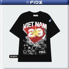 Áo thun FIDE Việt Nam phông unisex form rộng local brand nam nữ cổ tròn oversize - AT200