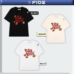 Áo thun FIDE Việt Nam phông unisex form rộng local brand nam nữ cổ tròn oversize - AT202