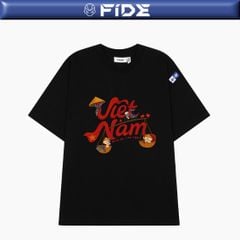 Áo thun FIDE Việt Nam phông unisex form rộng local brand nam nữ cổ tròn oversize - AT202