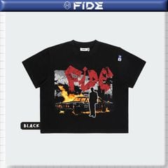 Áo thun FIDE BOXY phông boxy form rộng local brand nam nữ cổ tròn oversize - AT204