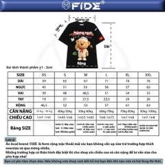 Áo thun FIDE Việt Nam phông unisex form rộng local brand nam nữ cổ tròn oversize - AT205
