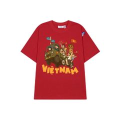 Áo thun FIDE Việt Nam phông unisex form rộng local brand nam nữ cổ tròn oversize - AT198