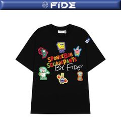 Áo thun FIDE Bọt Biển unisex form rộng local brand nam nữ cổ tròn oversize - AT206